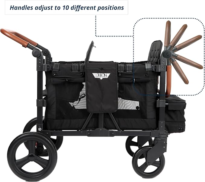 Keenz VYOO Stroller Wagon with Canopy - Image 4