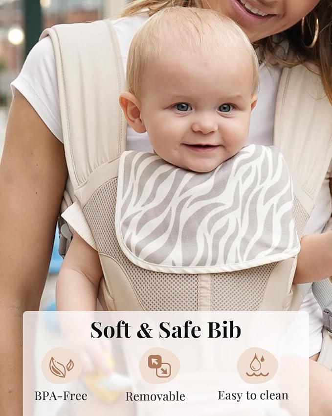 MOMTORY Carryall™ Pro Baby Carrier, Safety-Certified 6-in-1 Baby Carrier - Image 7