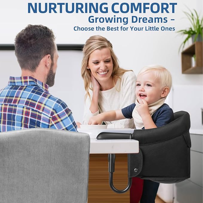 Hook On High Chair, Attach to Fast Table Chair, Clip on High Chairs to Table - Image 7