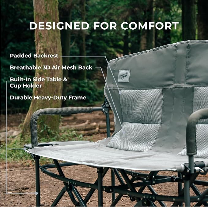 Heavy Duty Portable Folding Camping Chair - Image 4