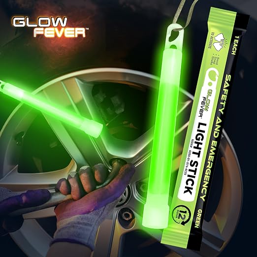 Glow Fever Emergency Safety Military Grade Glow Sticks, Light Up Ultra Bright - Image 4