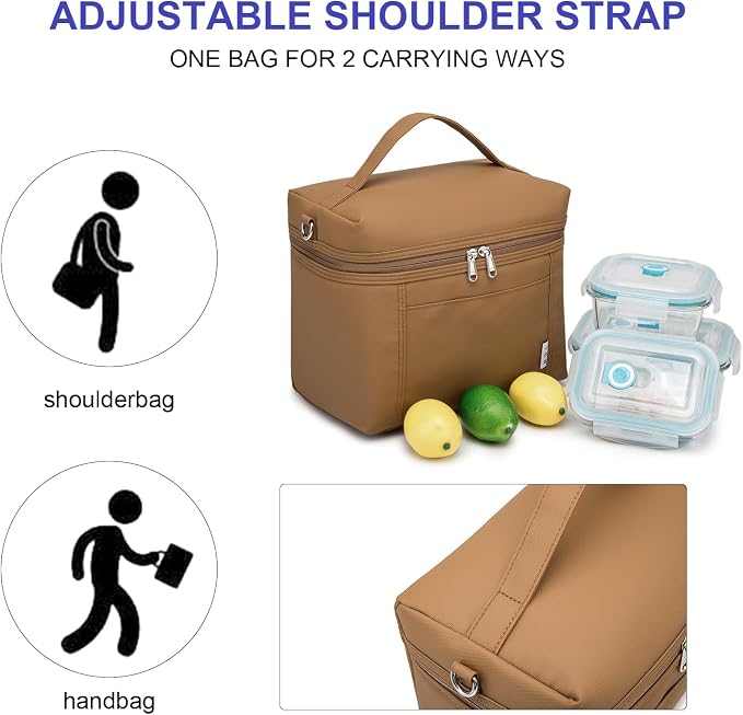 NOL Natural Organic Lifestyle Insulated Lunch Bags - Image 7
