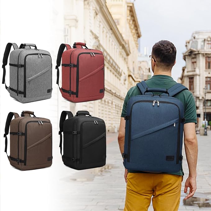 Kono Carry on Backpack, Waterproof Lightweight Daypack - Image 7