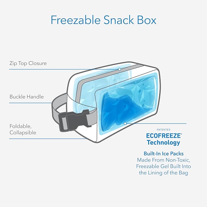 PackIt Freezable Snack Box, Sporty Camo Charcoal Navy, Built - Image 3