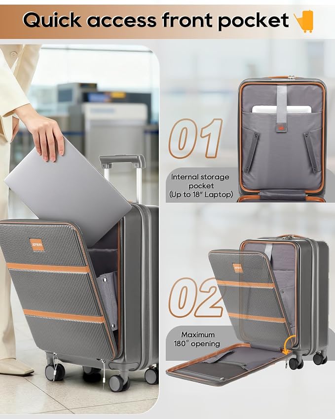 Joyway Carry on Luggage Airline Approved - Image 3