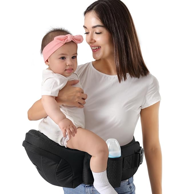 HKAI Baby Carrier Hip Seat, Mom’s Choice Award Winner, Advanced Large Capacity by HKAI