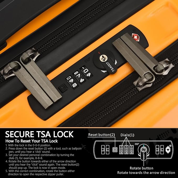 TydeCkare 16" Carry on Luggage - Image 6