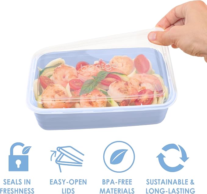 Bentgo 20-Piece Lightweight, Reusable BPA-Free 1-Compartment Containers - Image 4