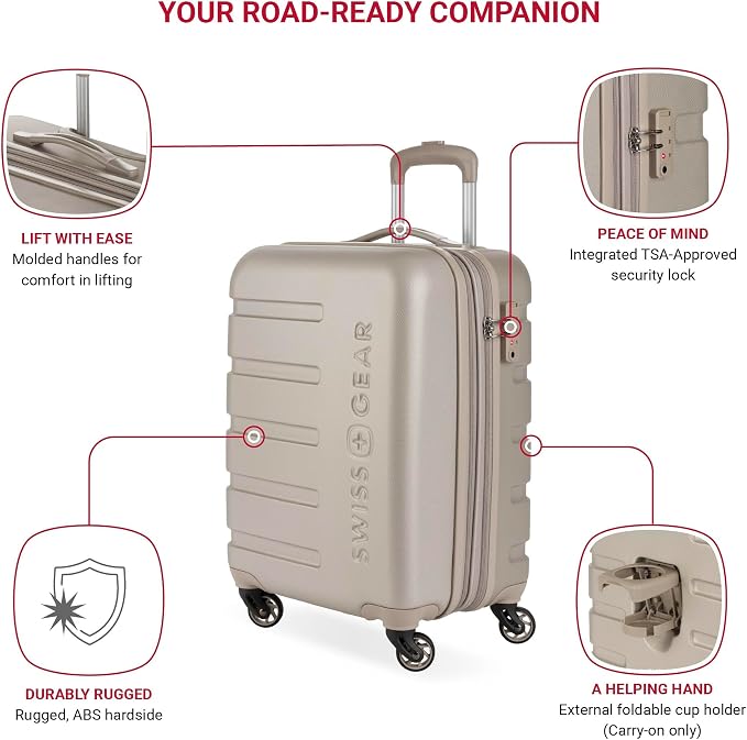 SwissGear 7366 Hardside Expandable Luggage - Image 3
