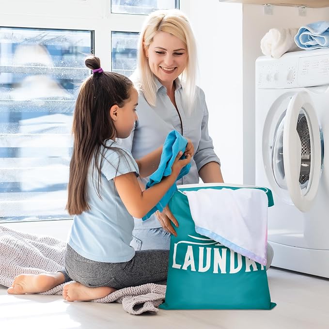 2 Pcs Large Travel Laundry Bag - Image 4