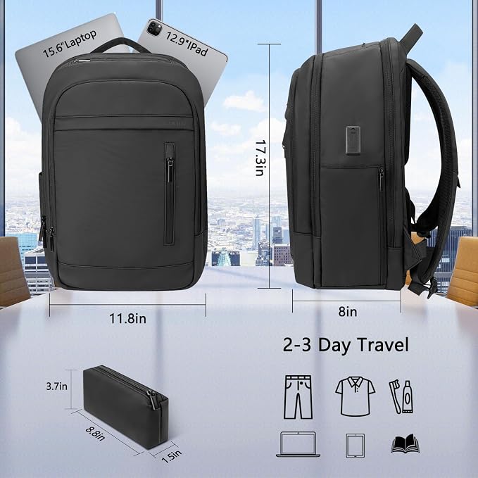 Laptop Backpack for Men Business Travel Laptop Backpack - Image 2