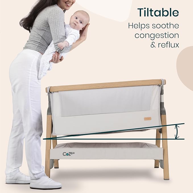 CoZee® 2-in-1 Baby Bassinet & Bedside Sleeper - Image 7