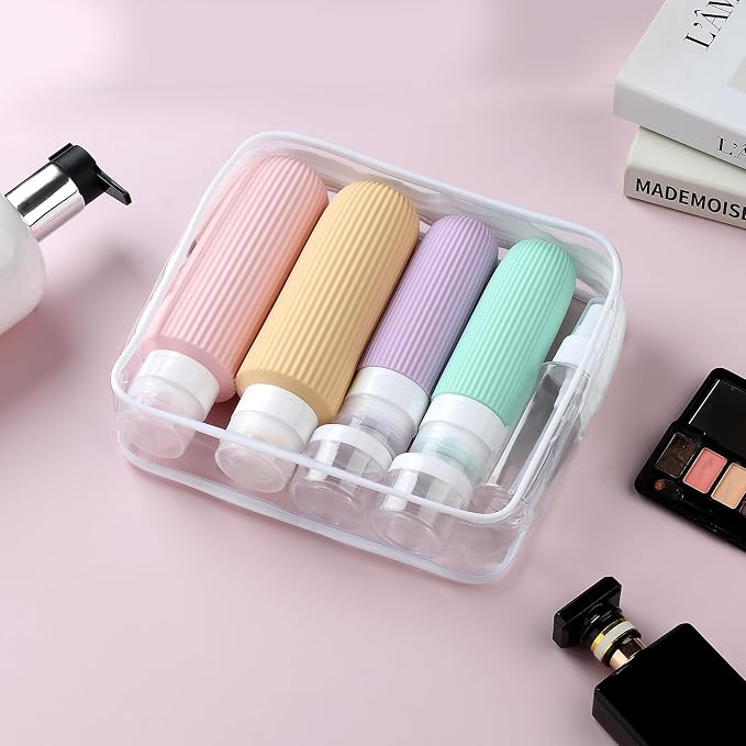 16 Pack Travel Bottles for Toiletries, Large 6oz Silicone Travel Containers jar - Image 7
