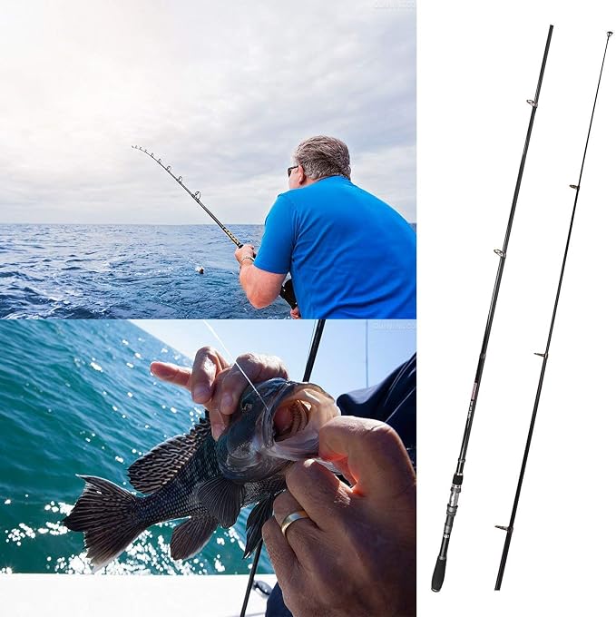 PLUSINNO Fishing Rod, Telescopic Fishing Rod and Reel Combo, Collapsible Travel - Image 5