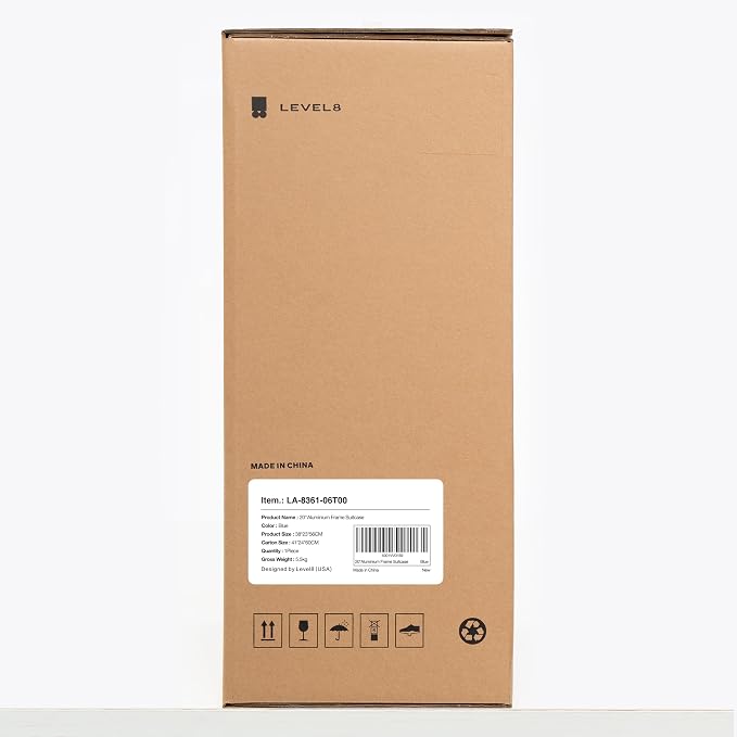 LEVEL8 Carry On Luggage Airline Approved Zipperless - Image 12