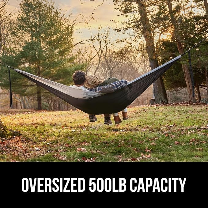GORILLA GRIP Durable Portable Camping Hammock, Holds 500lbs - Image 3