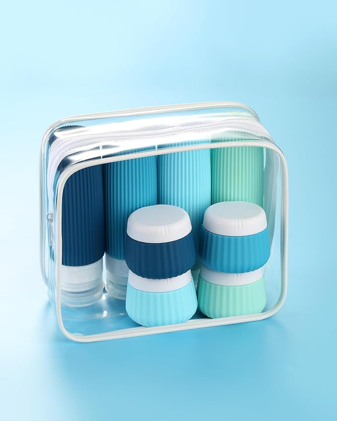 Travel Bottles for Toiletries 8 Pack, Tsa Approved Travel Size Toiletries 3 oz - Image 6