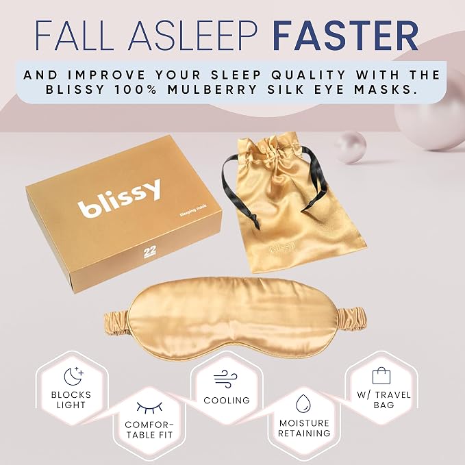 Blissy Silk Sleep Mask - Image 3
