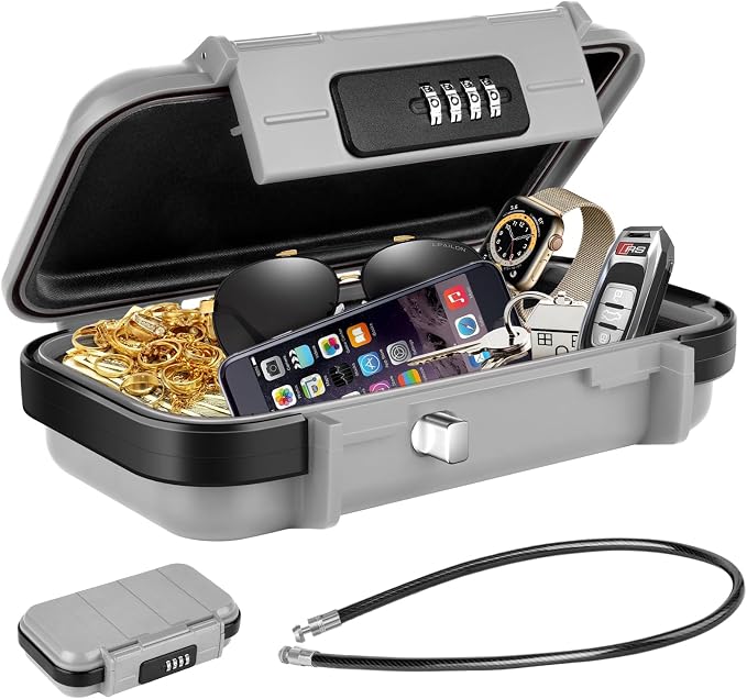 HUANLANG Portable Safe Lock Box by HUANLANG