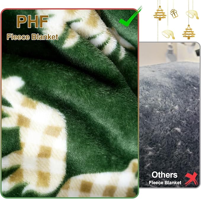 PHF Printed Fleece Blanket King Size, No Shed No Pilling Ultra Soft Plush Cozy - Image 4
