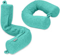Dot&Dot Green Twist Memory Foam Kids Travel Pillow by DotDot