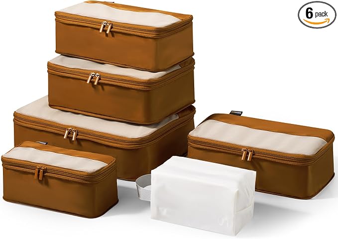 6 Set Compression Packing Cubes by SOARSAIL