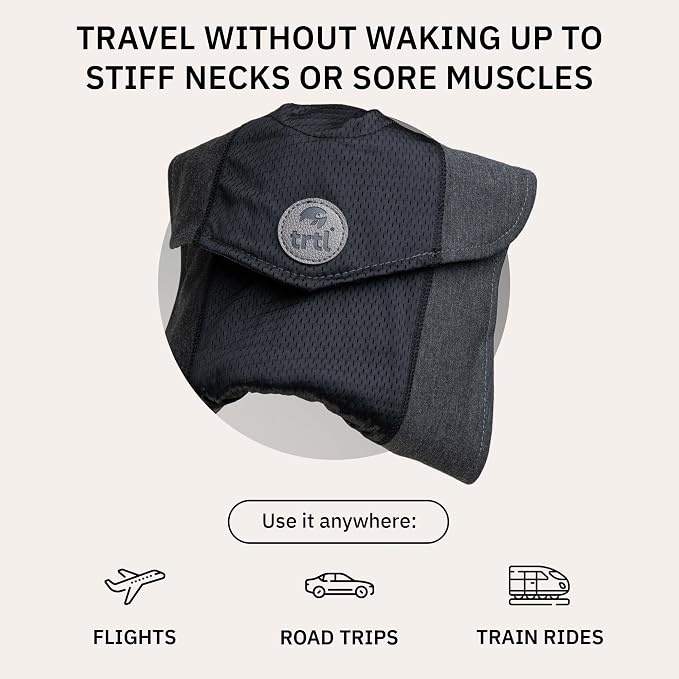 trtl Travel Pillow Cool for Neck Support- Cooling Neck Pillow - Image 4