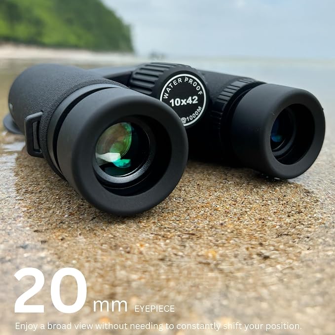 Hontry 10x42 Binoculars with IPX7 Waterproof Protection - Image 3