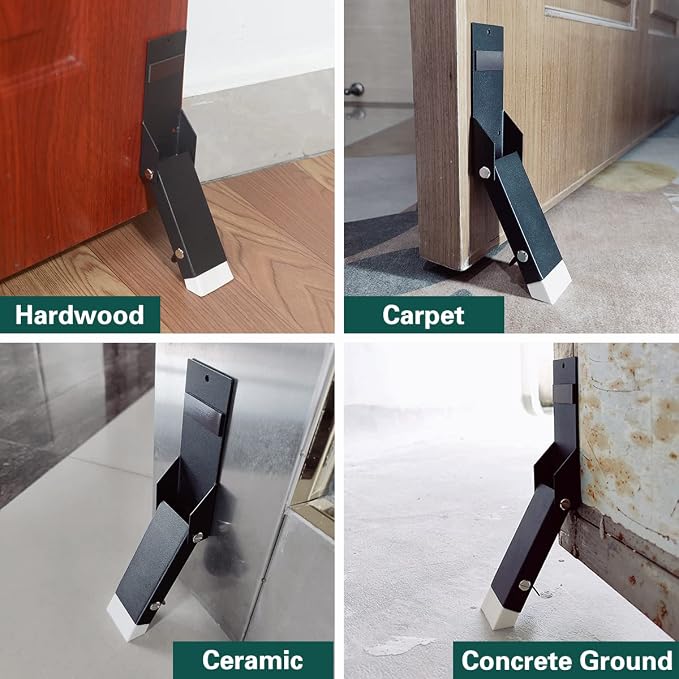 Door Stoppers 2 Pack, Self Adhesive Door Holder, No Drilling Door Stopper - Image 6