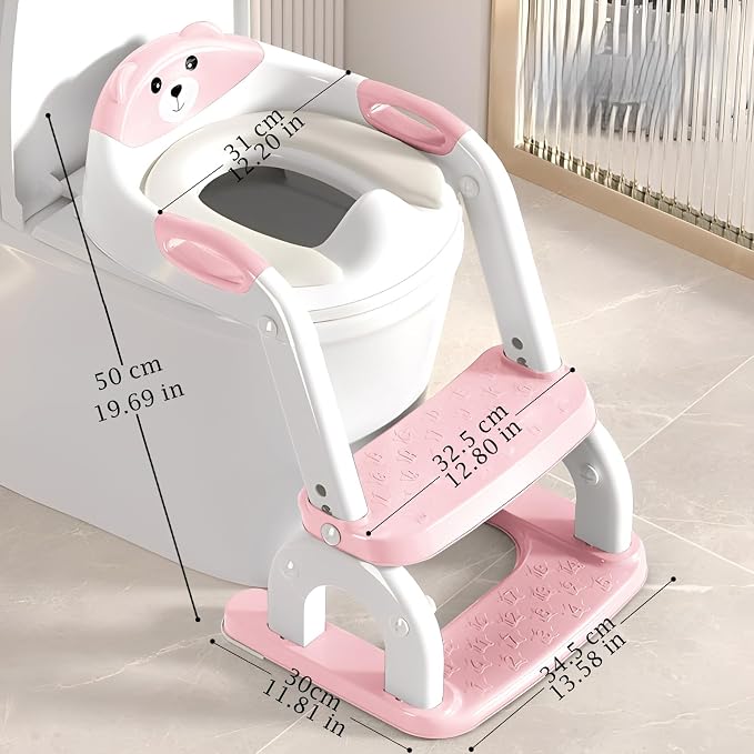 Potty Training Seat Upgraded 2-in-1 Potty Toilet - Image 7
