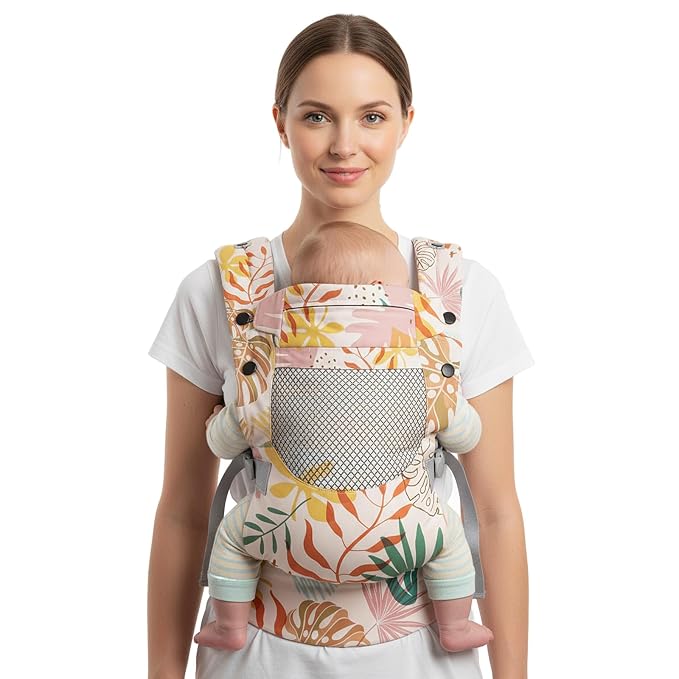 Newborn Baby Front Carrier Backpack, Toddler Baby Body Carrier, 7-66 Lbs by YooxArmor