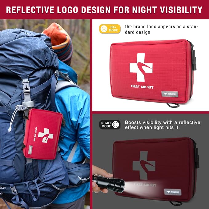Compact First Aid Kit 300 PCS – Small Waterproof Emergency Medical Kit - Image 4