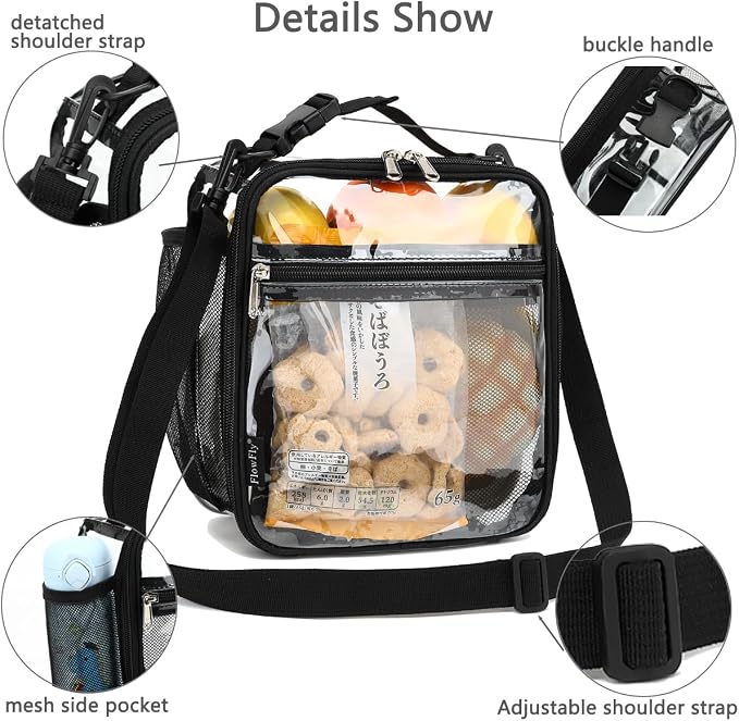FlowFly Kids Lunch box Insulated Soft Bag Mini Cooler Back to School Thermal - Image 4