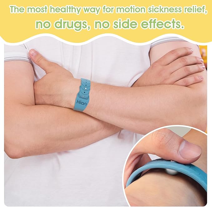 Motion Sickness Bracelets Sea Sickness Wristbands - Image 3
