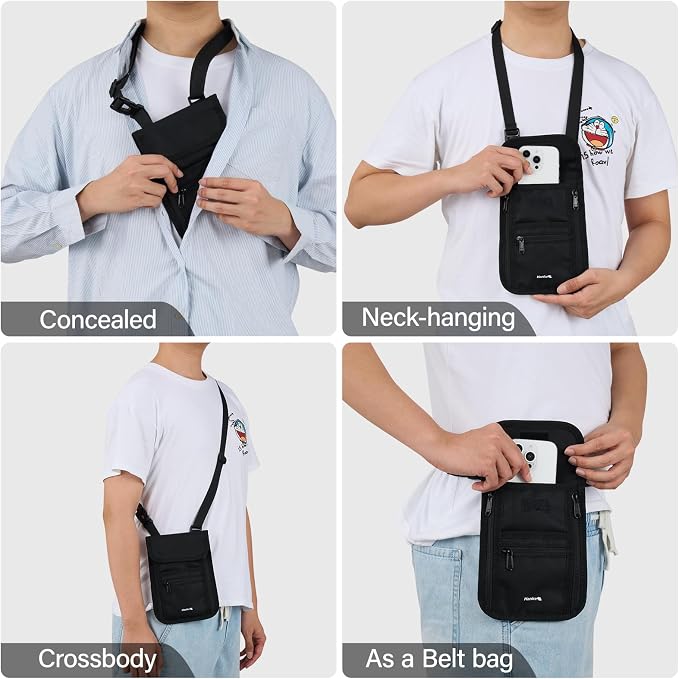 Hanke Passport Holder, Travel Wallet - Image 2