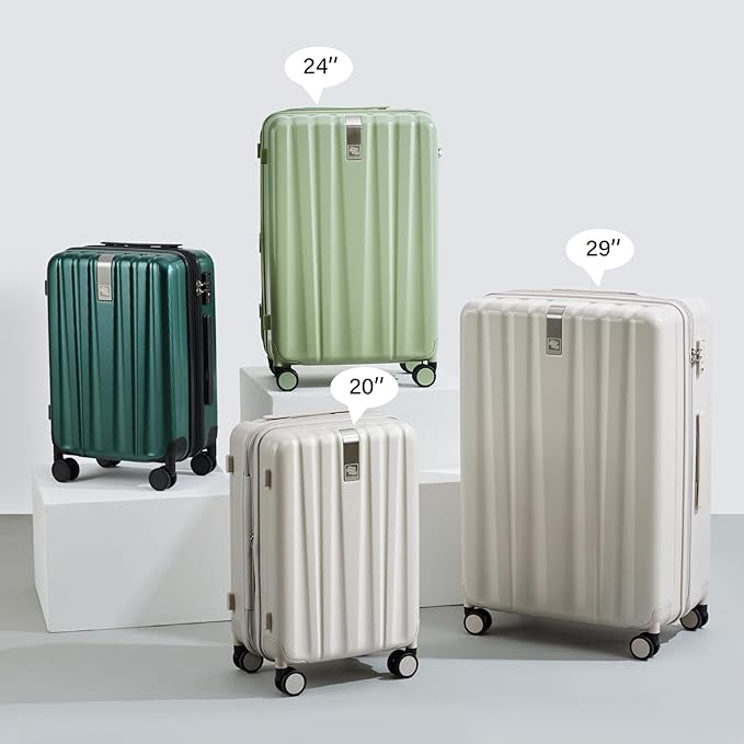 Hanke 24 Inch Expandable Checked Luggage Lightweight PC Hard Case luggage - Image 9