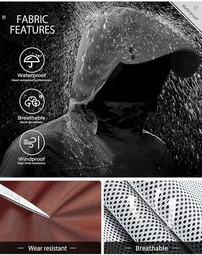 iCreek Rain Suit Waterproof Jacket - Image 3