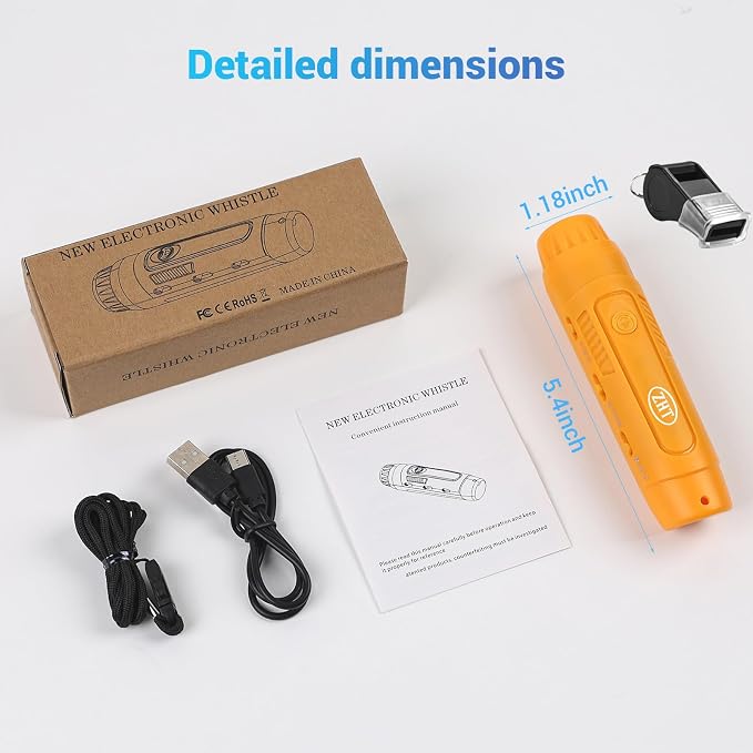 ZHT Electronic Whistle for Coaches, Teachers - Image 7