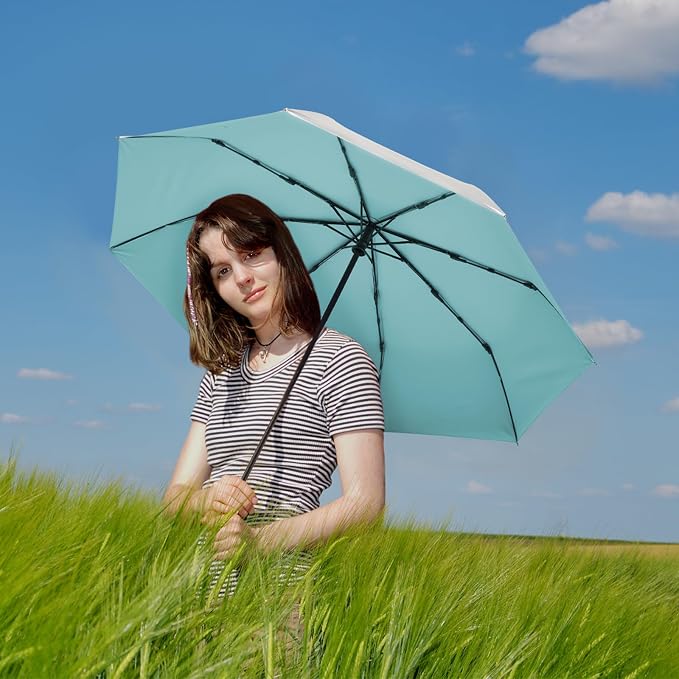 G4Free UPF 50+ UV Protection Large Travel Umbrella 42/46 Inch Auto Open Close - Image 7