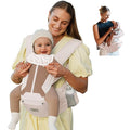 Baby Carrier Newborn to Toddler, 6-in-1 Baby Carrier, Adjustable Detachable by MOMTORY