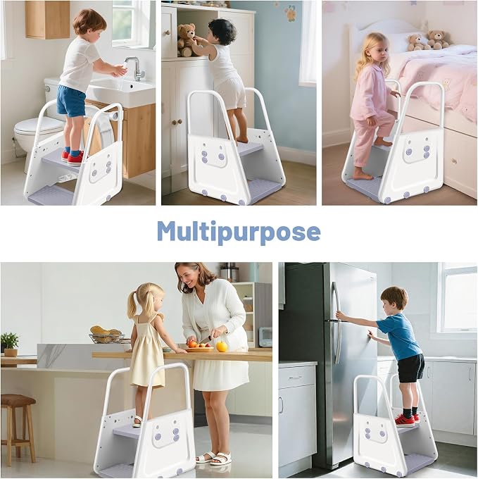 Potty Training Seat with Step Stool - 3 in 1 Potty Training Toilet Seat with - Image 7