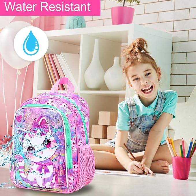 CCJPX Toddler Backpack for Boys Girls, Dinosaur Unicorn Cat Preschool Bookbag - Image 7