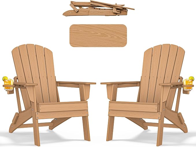 Folding Adirondack Chair by nevilywood