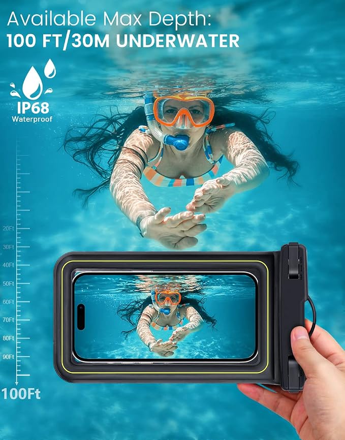 IP68 Waterproof Phone Pouch, Floating Waterproof Phone Case - Image 2