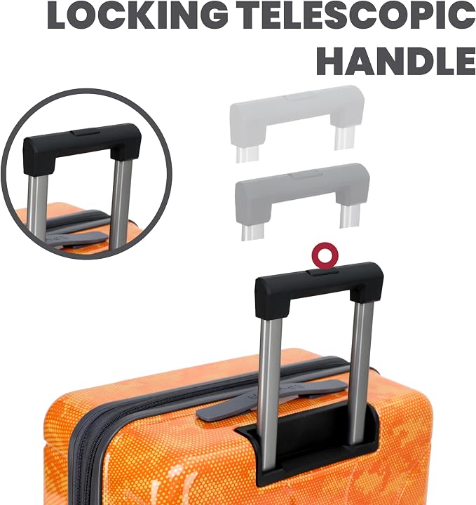 Spyder Matrix 29 Inch Large Luggage Expandable Hardside Upright Suitcase - Image 6