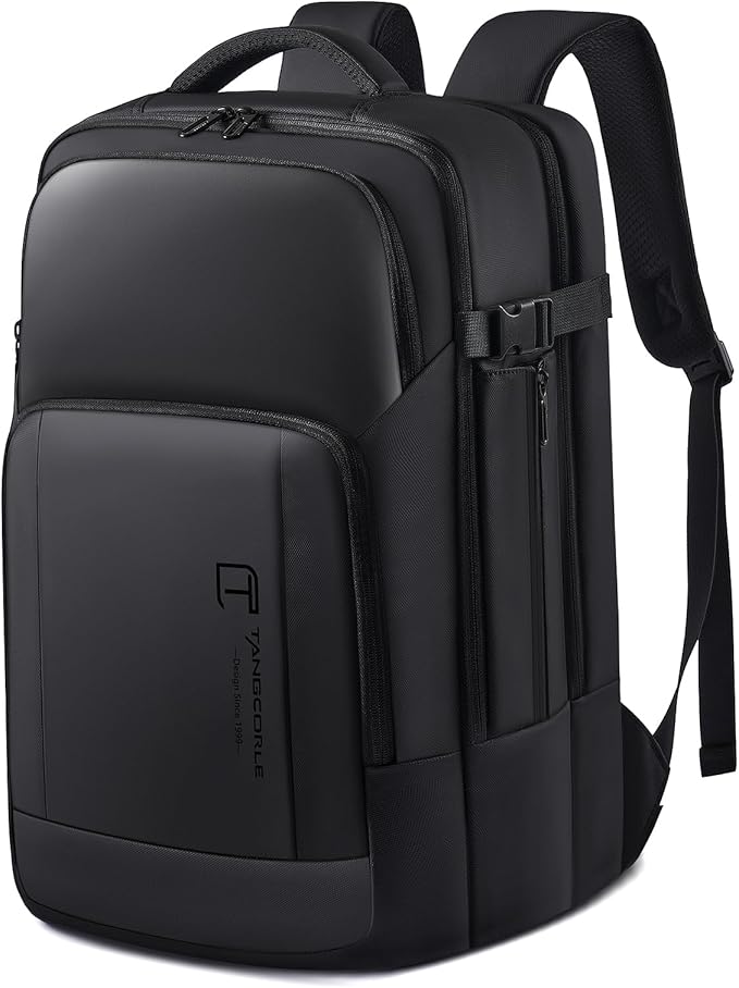 Travel Backpack for Men, 17.3 Inches Business Laptop Backpack Water-Resistant by TANGCOREL