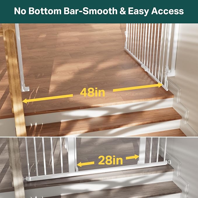 Cumbor Expandable 31.6-48" Baby Gate - Image 8