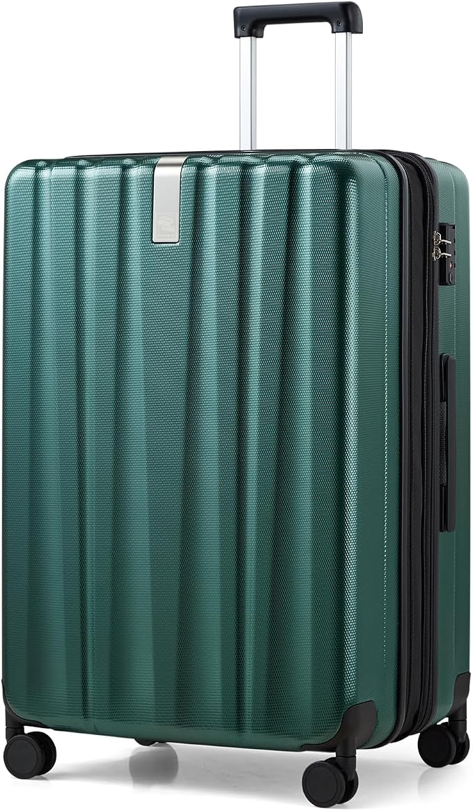Hanke 29 Inch Expandable Checked Luggage Lightweight PC Hard Shell Luggage by Hanke