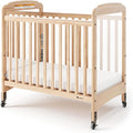 Foundations Serenity Compact Daycare Crib, Fixed Side, Features Mirrorview End by FoundationsChildrensProducts