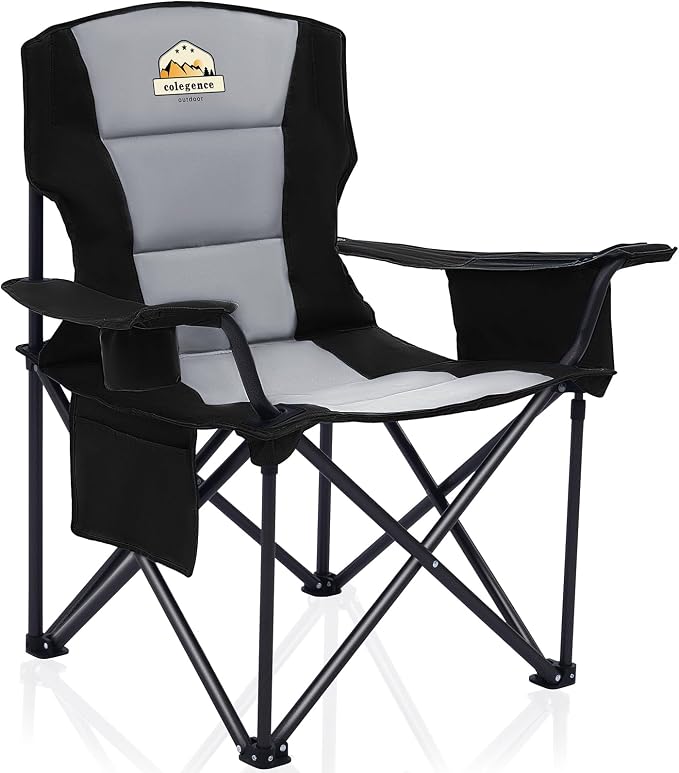 Oversized Folding Camping Chairs by ColegenceOutdoor
